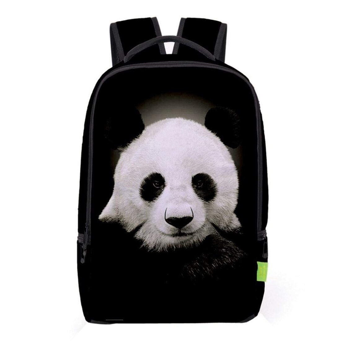 3D Saddle Bag Backpack Unisex School Backpack Student Backpack (Panda) - ebowsos