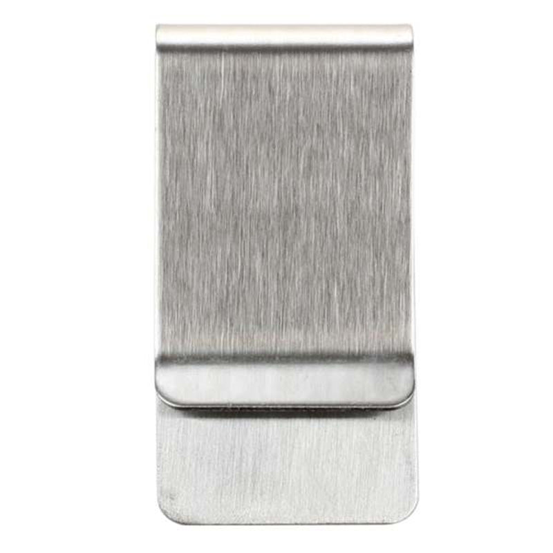 5pc Money Clip Stainless Steel Matt-Silver Finish in gift box - ebowsos