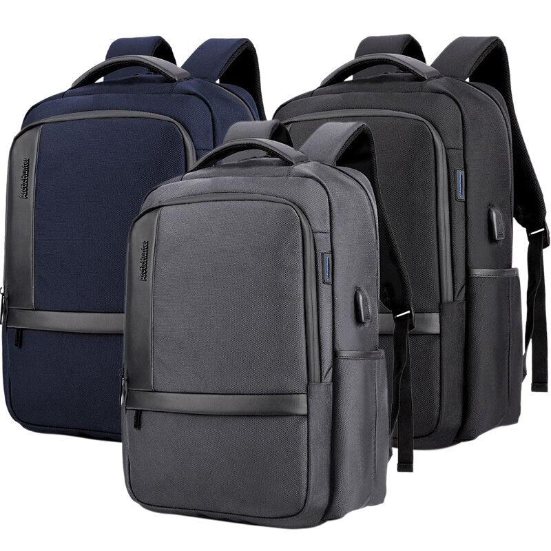 ARCTIC HUNTER Waterproof Men Laptop Backpack Usb Charge School Backpack Large Capacity Casual Male Travel Bag - ebowsos