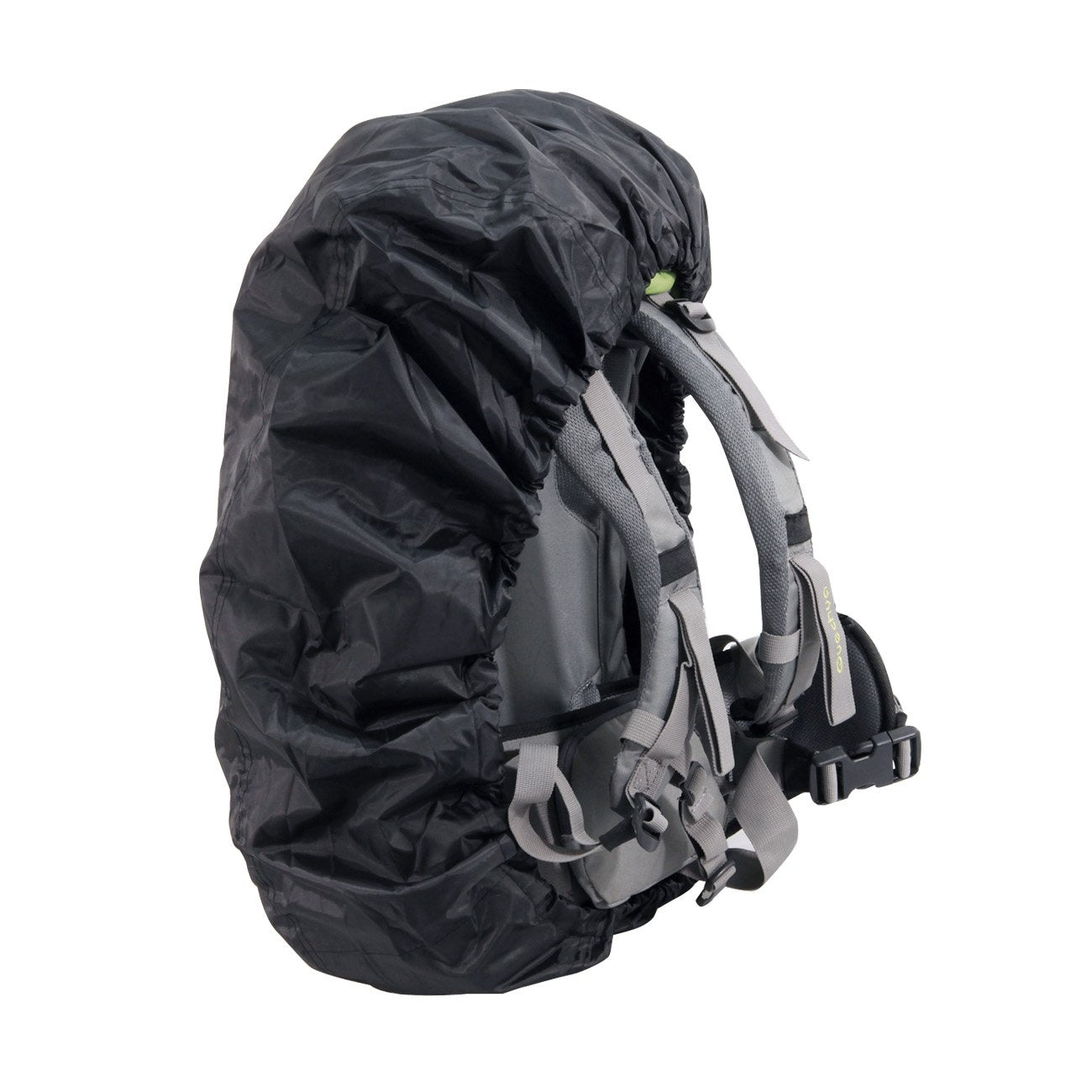 BLUE FIELD Rain cover backpack cover sack cover L size 55 ~ 80L Black - ebowsos