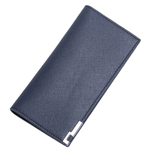 Baellerry Men Thin Long soft Business Casual wallets Coffee - ebowsos