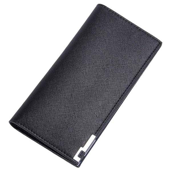 Baellerry Men Thin Long soft Business Casual wallets Coffee - ebowsos