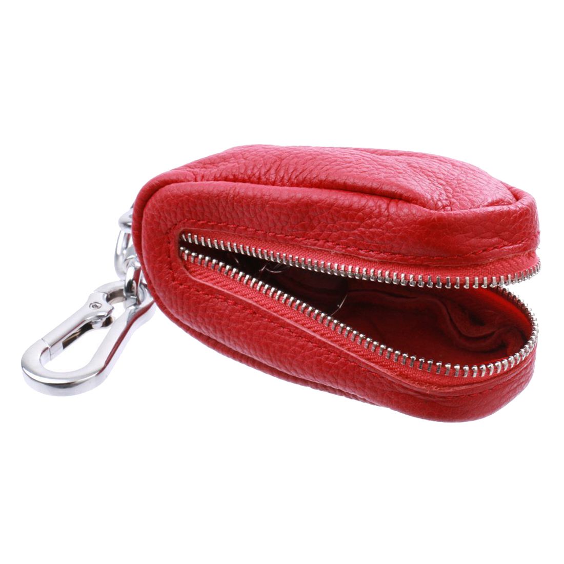 Car Key Bag Household key bag Unisex Zipper bag in PU Leather for Keychain Case for Key / USB / Pieces / Coin - ebowsos