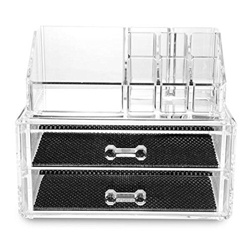 Clear Acrylic Lipstick Display Stand Holder Cosmetic - ebowsos