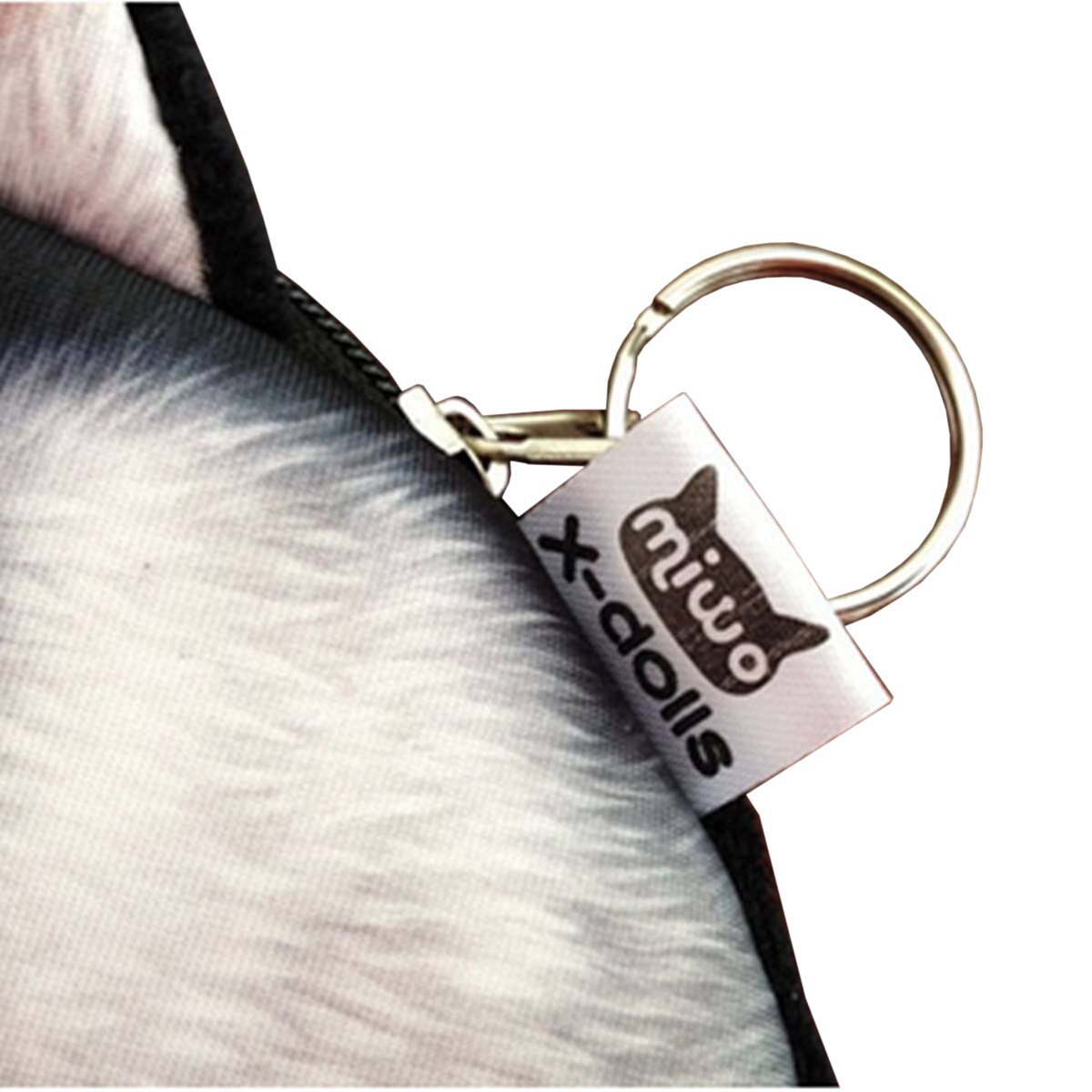Cute Lovely 3D Dog Face Zipper Case Coin Girl Purse Wallet Makeup Bag Pouch Huskies - ebowsos