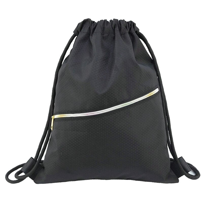 Fashion Drawstring Bags Women Men Travel Storage Package Functional Backpack Backpack Drawstring Bag Gift Pouch - ebowsos