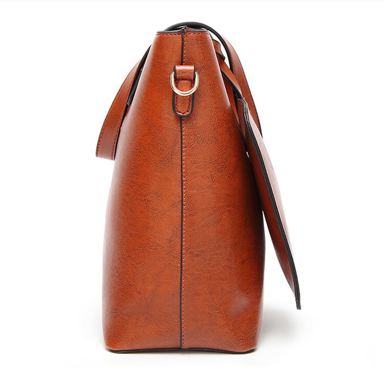 Fashion Leather Composite Bag Famous Women Bag Female Handbags Luxury Bags For Women Shoulder Bag - ebowsos