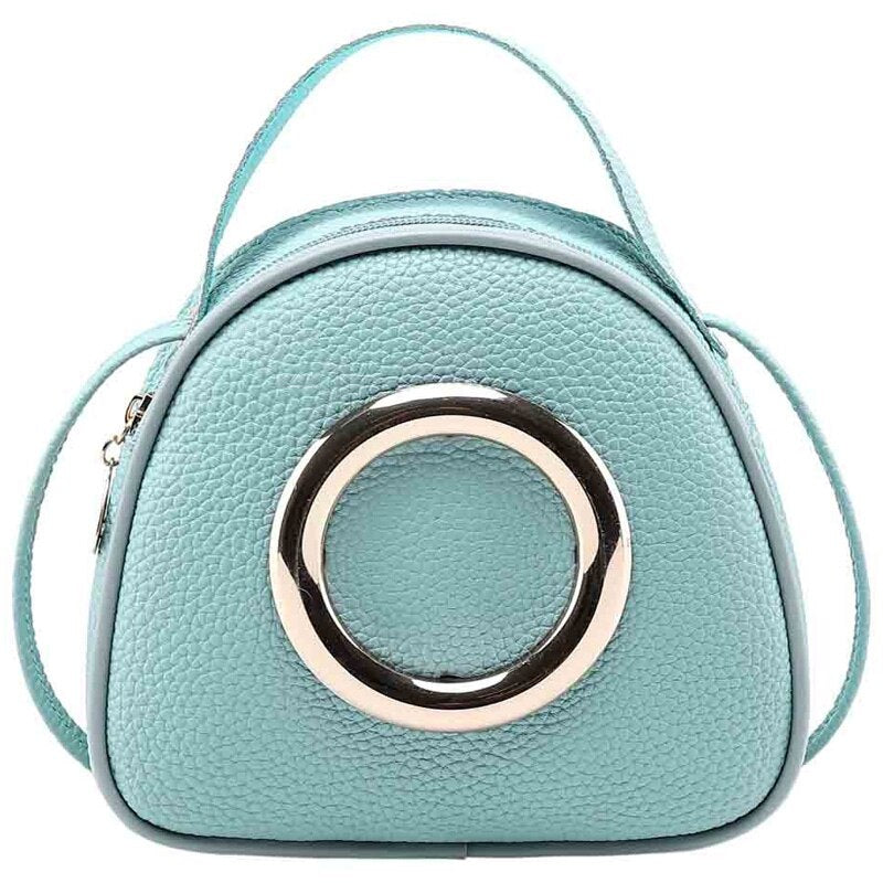 Fashion Leather Little Girl Handbag Multi-Function Fashion Lady Messenger Bag 2019 - ebowsos