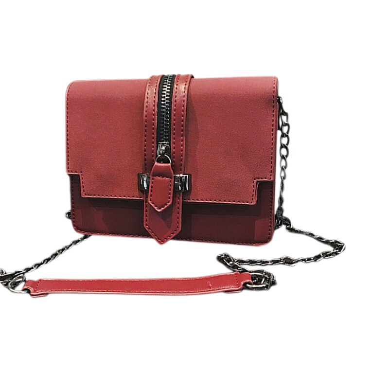 Fashion Matte PU Leather Women Bags Handbags Designer Shoulder Bag Small Chain Crossbody Messenger Bags - ebowsos