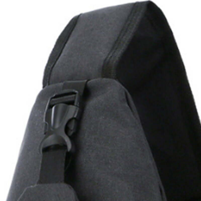 Fashion Shoulder-Sling Chest Bag Usb Charging Chest Bag Leisure Travel Bag - ebowsos