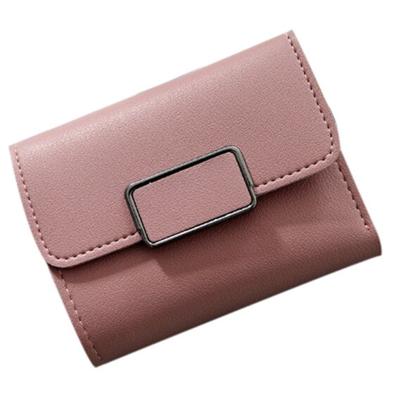 Fashion Women Mini Wallet Vintage Women Purse Card Storage PU Leather Wallet Handbag - ebowsos