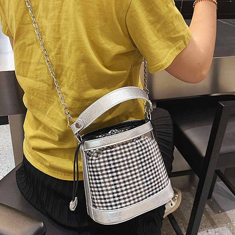 Fashion Women'S Handbag Transparent Jelly Bag 2019 New Messenger Bag Bucket Bag Female Beach Bag Composite Bag - ebowsos