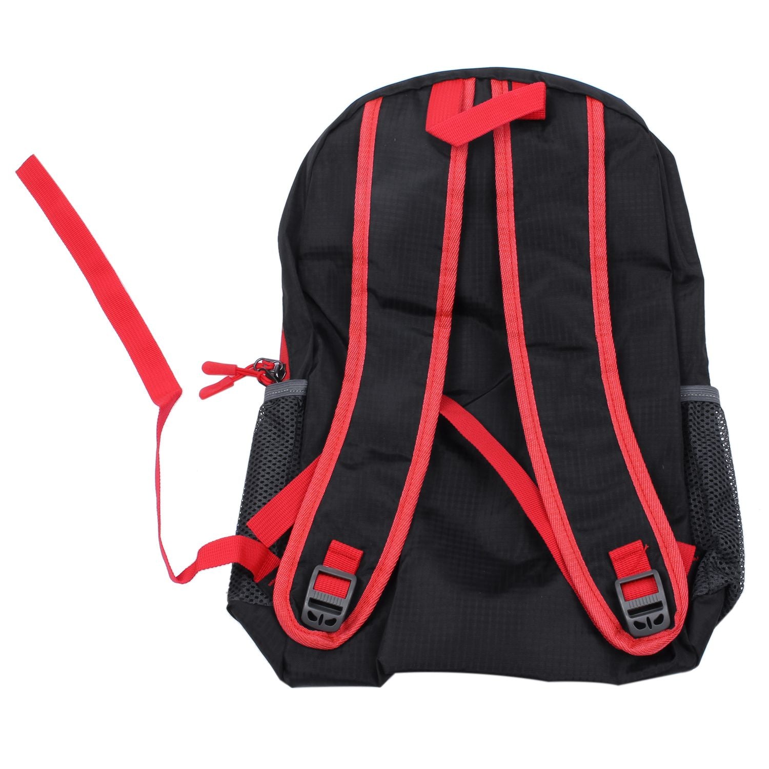 Folding Sports bag outdoor travel climbing backpack, Black - ebowsos