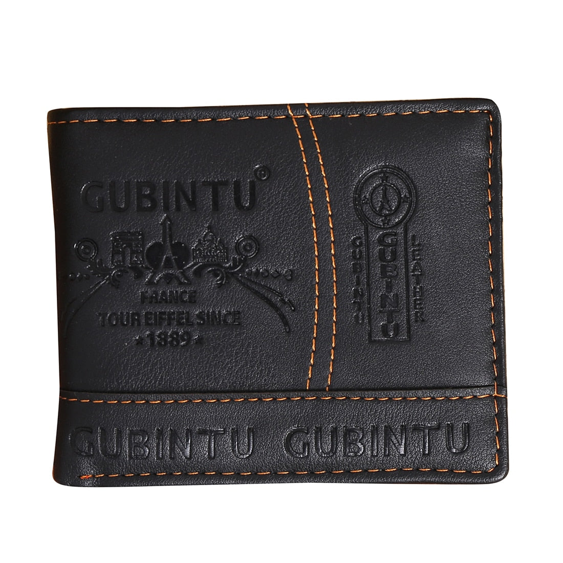Hot Mens Luxury Leather Bifold Wallet Credit/ID Card Receipt Holder Slim Coin Purse - ebowsos