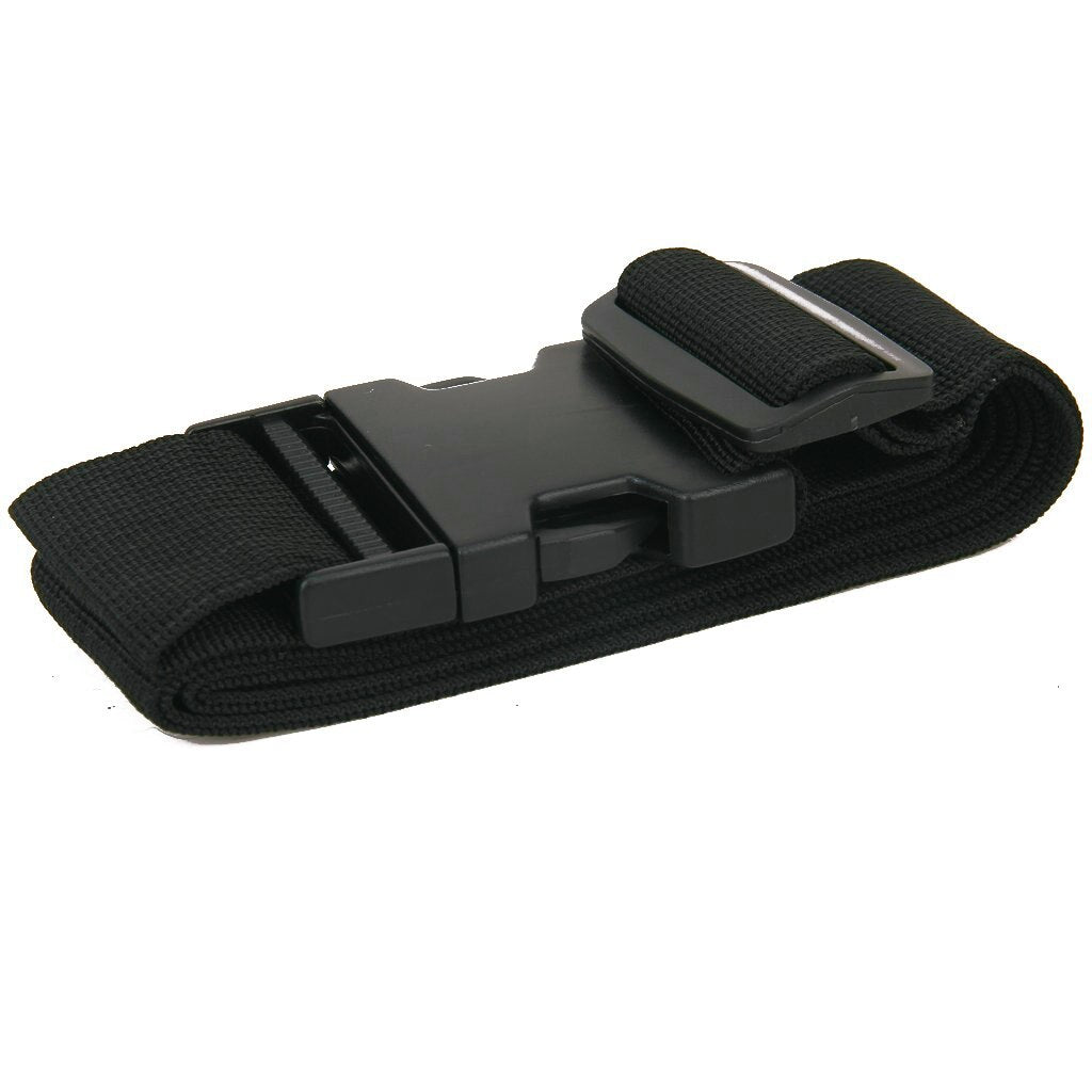 Hot Packing Belt Suitcase Strap Safety Strap - Black - ebowsos