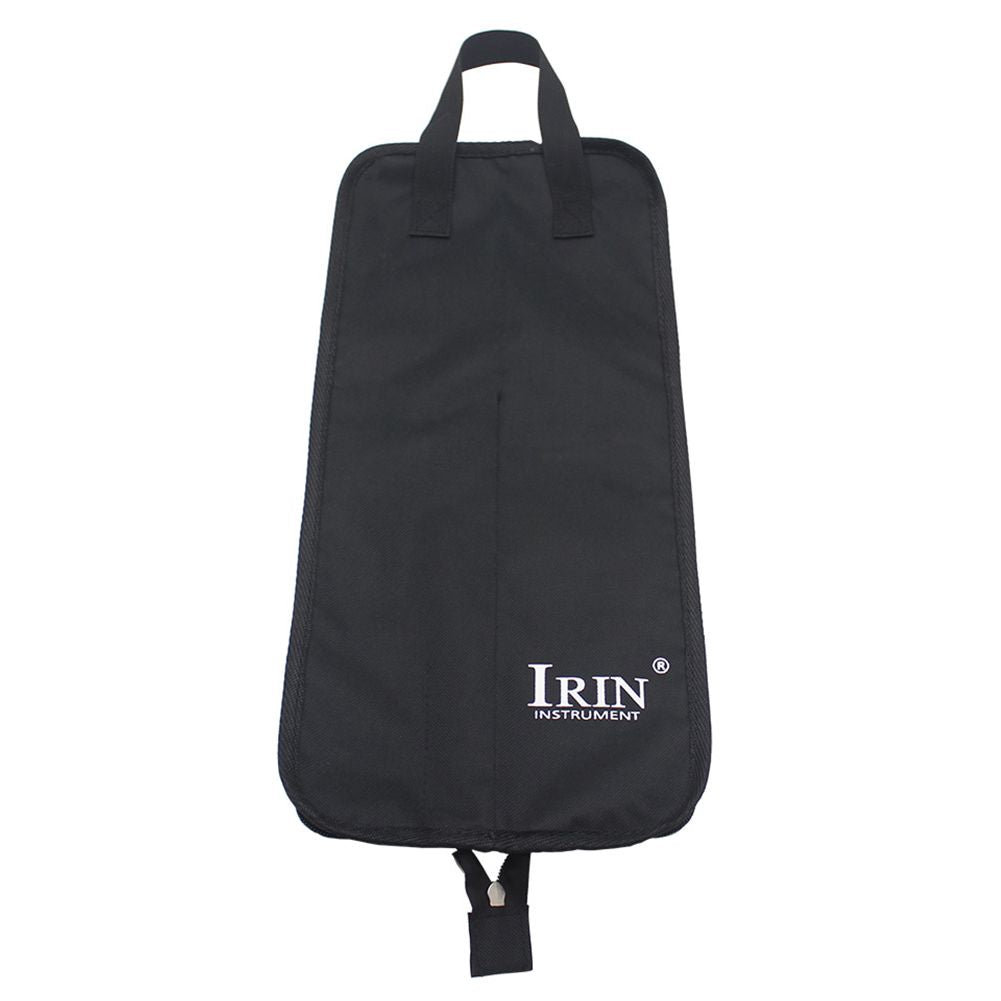 IRIN 10 x 14 x 1.5cm Drum Stick Bag Case Water-resistant 600D With Carrying Strap For Drumsticks - ebowsos