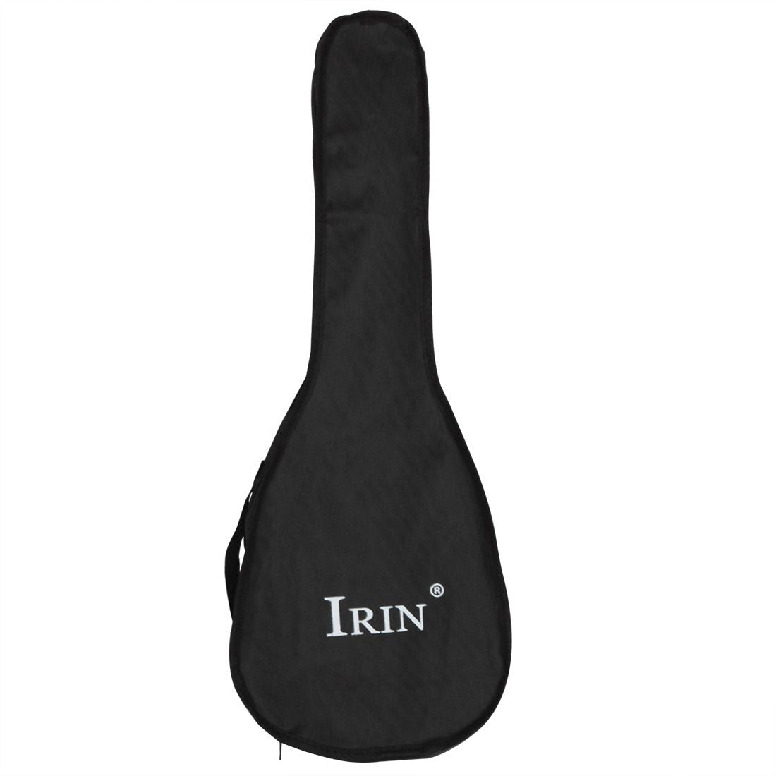 IRIN Black Portable Ukulele Bag Soft Case Monolayer Bag Single Shoulder Backpack Padded - ebowsos