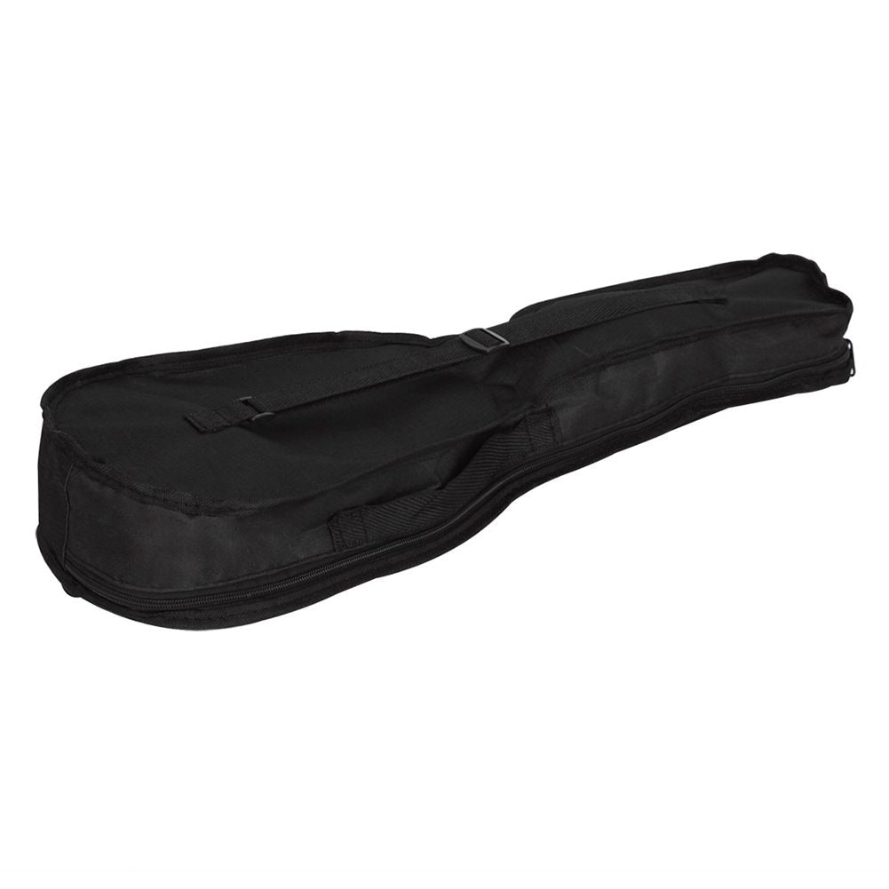 IRIN Black Portable Ukulele Bag Soft Case Monolayer Bag Single Shoulder Backpack Padded - ebowsos