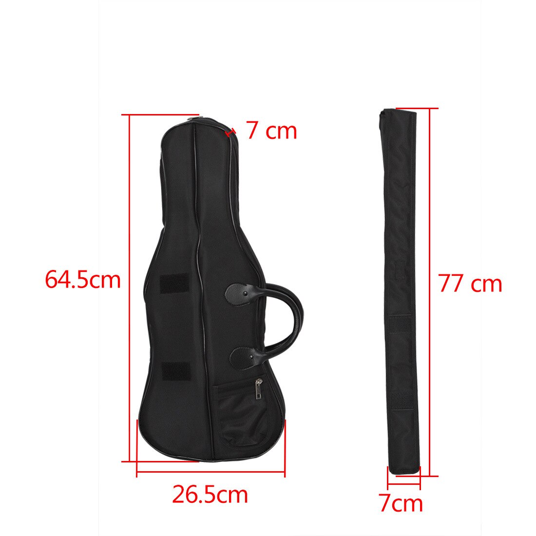 IRIN Violin Hand Bag Soft Case Storage Box Waterproof Oxford 4/4 Violin Protection Accessory - ebowsos