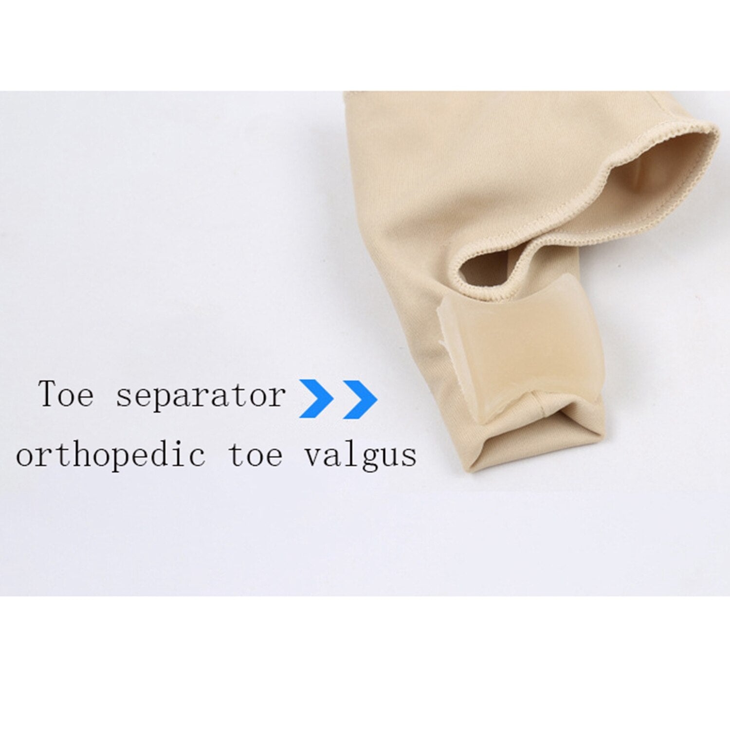 Insoles Orthopedic Insoles Foot Relieve Toe Correction Device Soles Foot Care Toe Valgus Half Pads Men Women - ebowsos