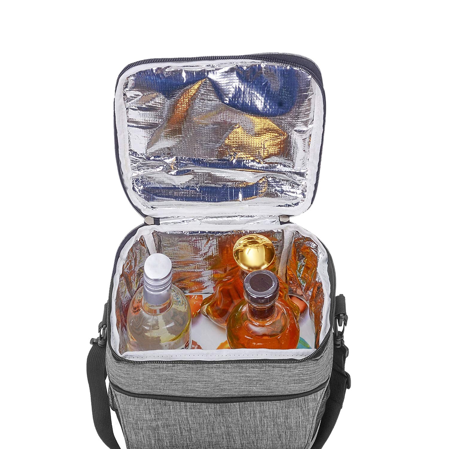 Insulated Lunch Bag Lunch Box Container Tote Bag and Picnic Cooler - ebowsos