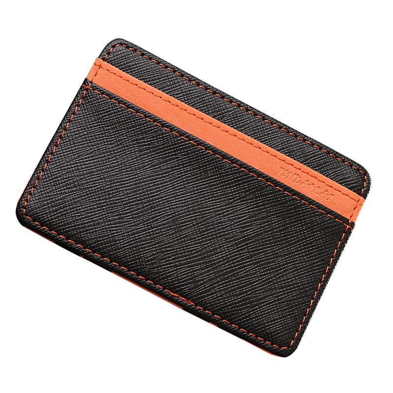 JINBAOLAI new hight quality fashion magic wallet PU leather men's wallets wallet Magic credit card holder male magic wall - ebowsos
