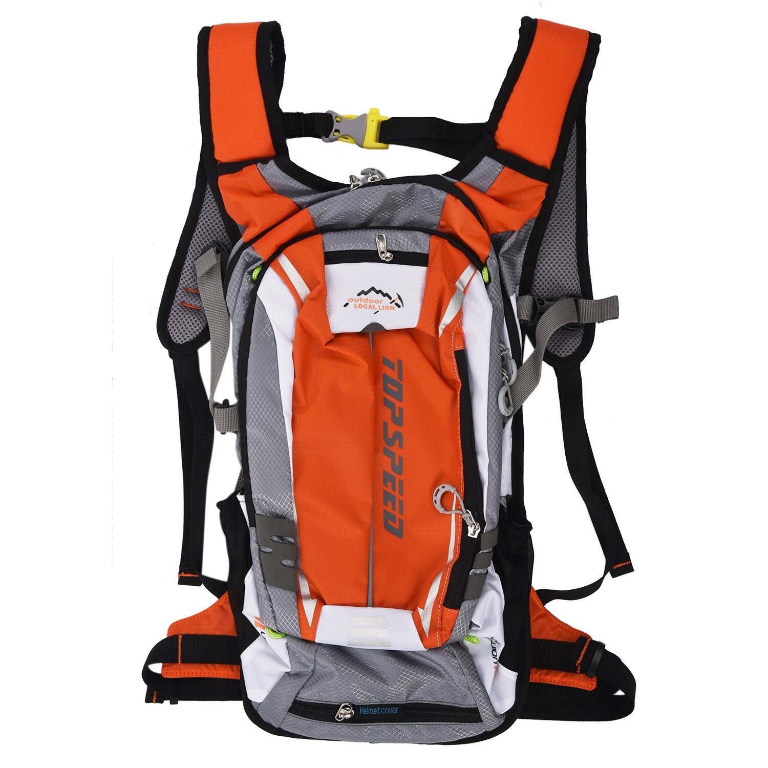 LOCAL LION 18L Orange Waterproof Backpack Ultralight Outdoor Bicycle Cycling Bike Backpacks Travel Mountaineering Bag - ebowsos