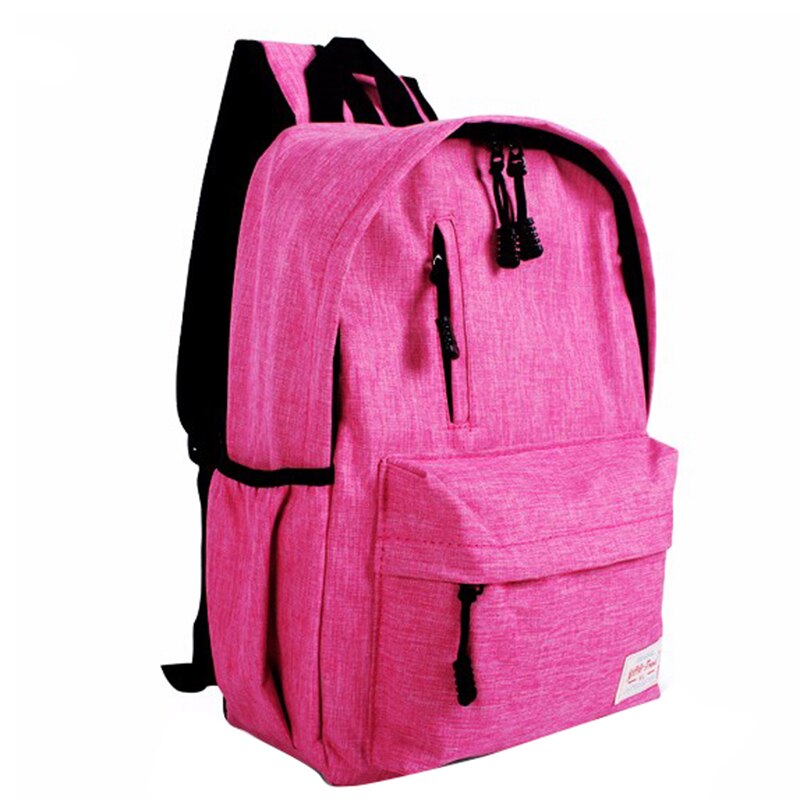 Linen Small Backpack Unisex School Bag For Teenage School Backpack For Students Backpacks Rucksack Bookbags Travel Bag, B - ebowsos