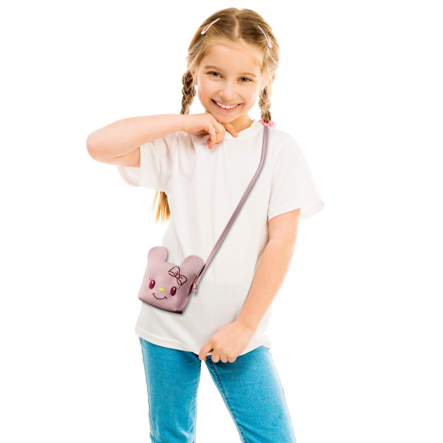 Little Girls Purse Cute Cartoon Shoulder Crossbody Bag For Kids Girls Toddler - ebowsos