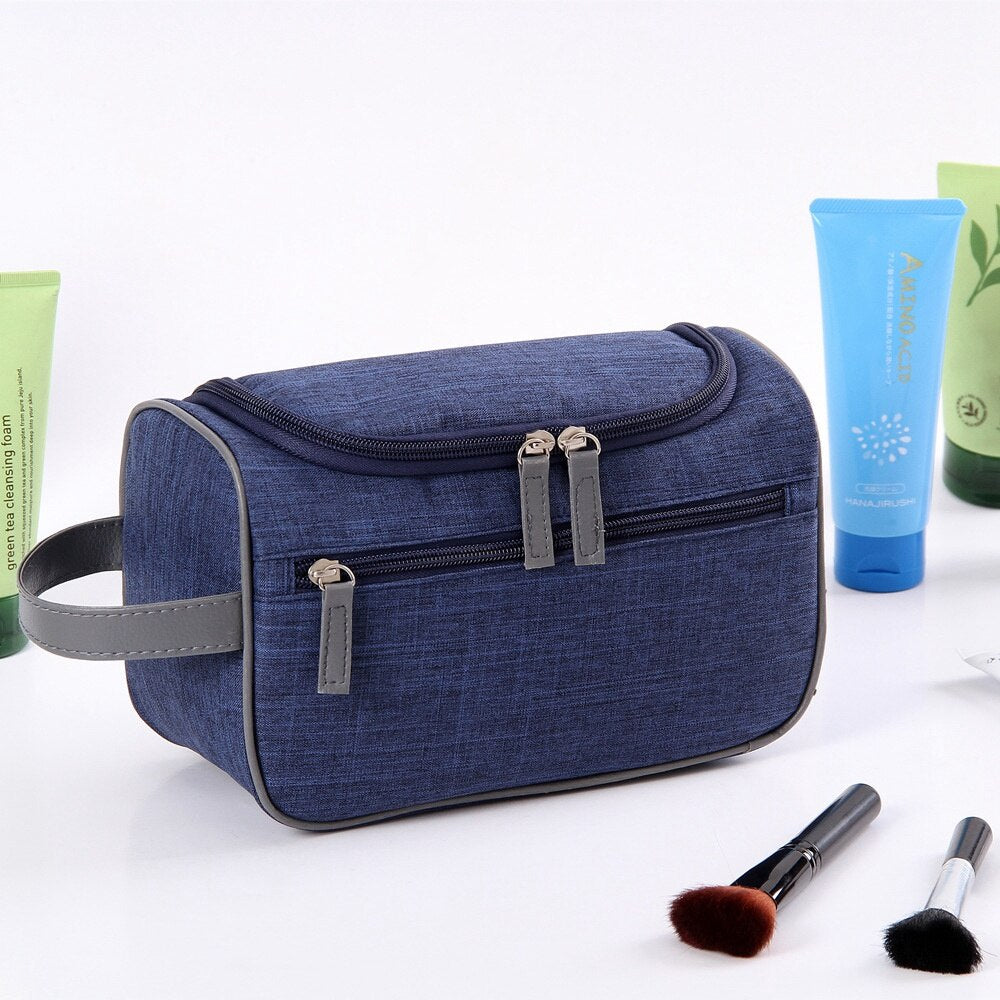 Makeup bag Cheap Women Bags Men Large Waterproof Nylon Travel Cosmetic Bag Organizer Case Necessaries Make Up Wash Toiletry - ebowsos