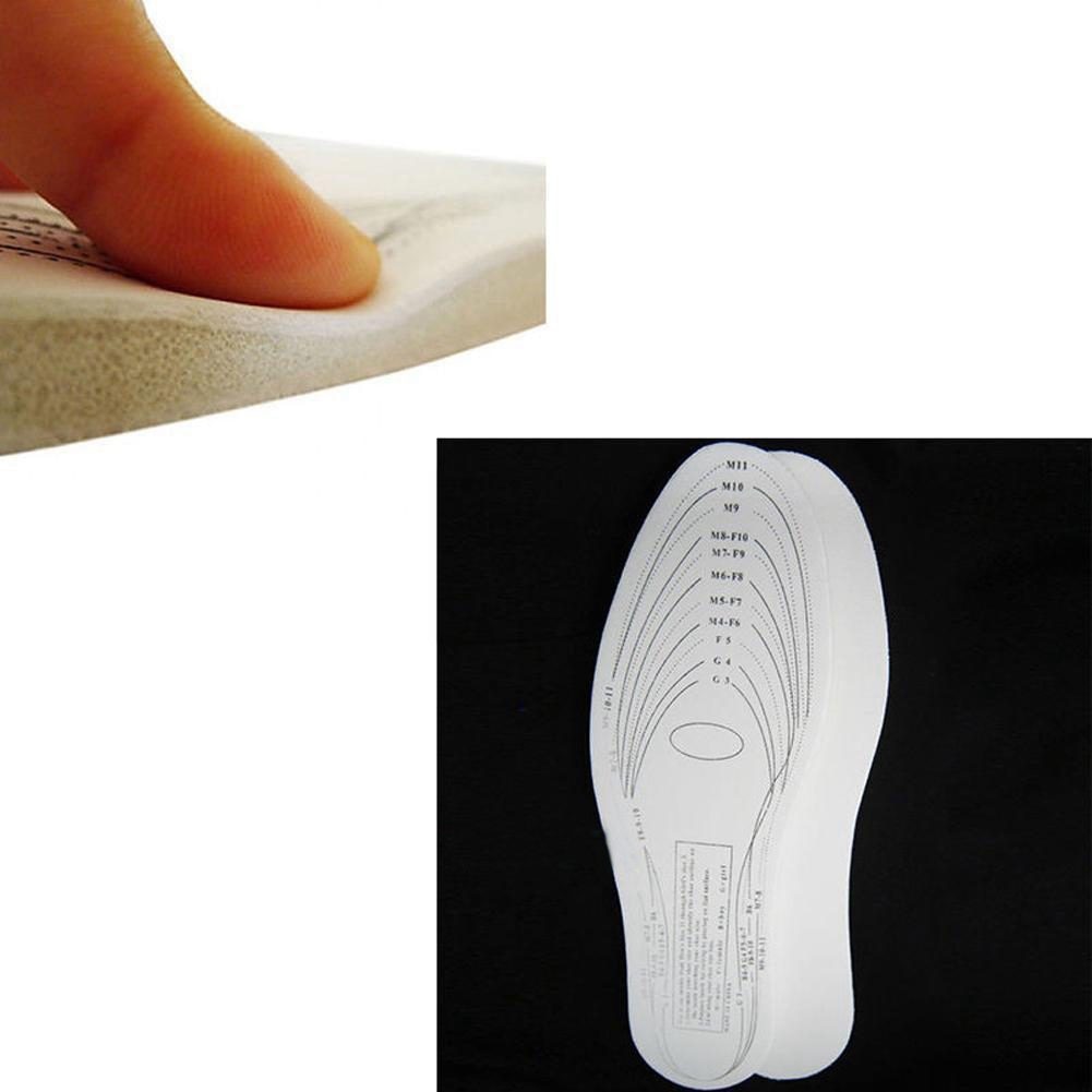 Memory Foam Insoles Shoe Comfort Unisex Size Cushion Feet Pads Heel Shock Relief - ebowsos