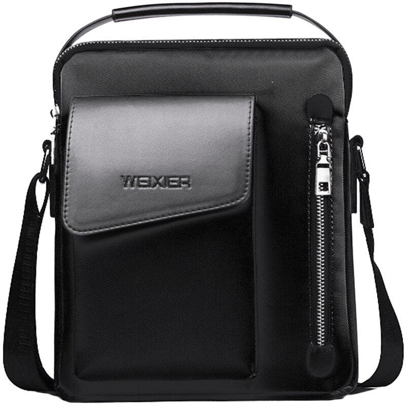 Men Messenger Bag Fashion Male Cross-Body Bag 2019 Waterproof Tote Satchel Shoulder Bags Men'S Travel New Handbag Flap Zi - ebowsos