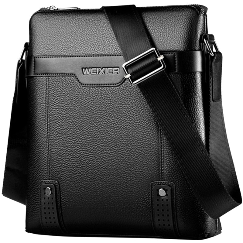 Men Messenger Bags Pu Leather Shoulder Crossbody Bag Men Handbag Male Small Bags Briefcase - ebowsos