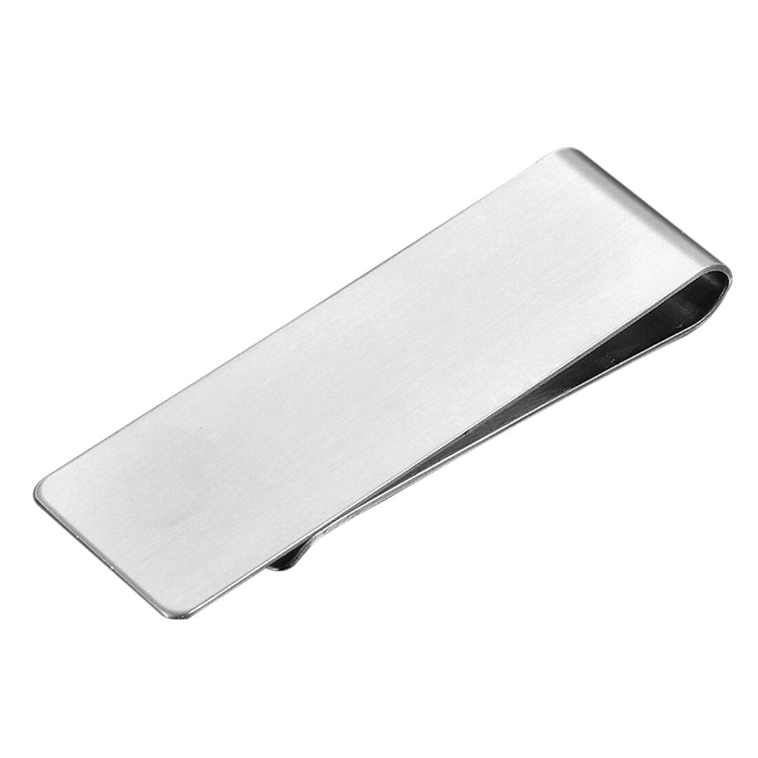 Men's Stainless Steel Cash Money Clamp Clip Credit Card Wallet Holder - ebowsos