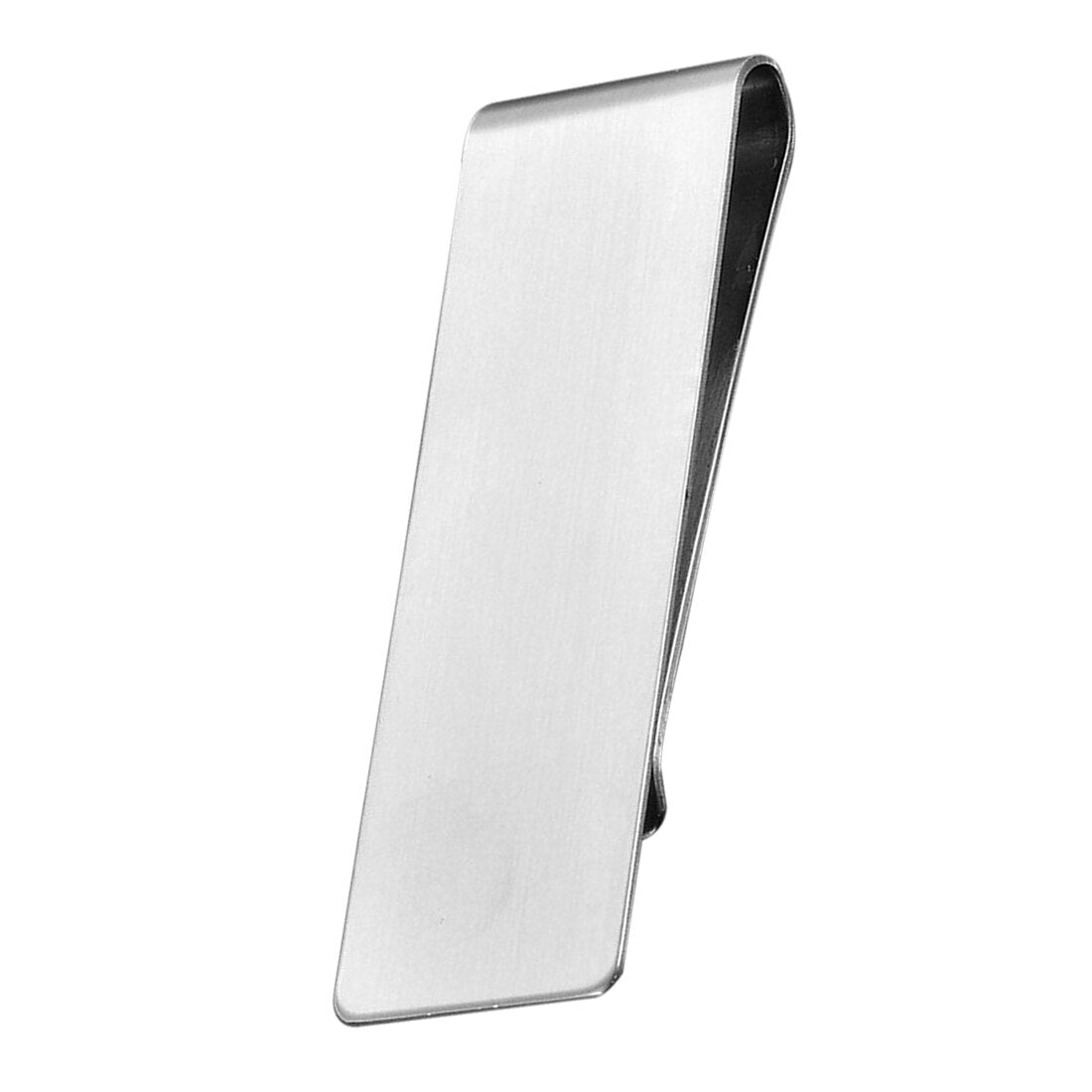 Men's Stainless Steel Cash Money Clamp Clip Credit Card Wallet Holder - ebowsos