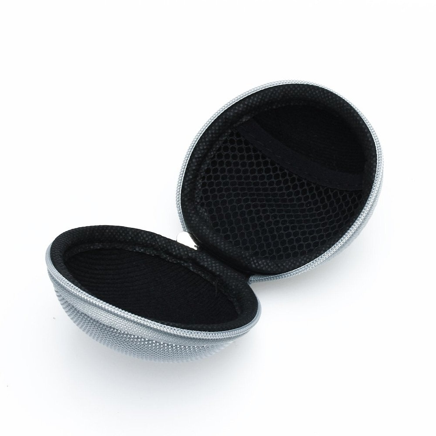 Mini Bag Wallet for Headphone Canvas Gray Color - ebowsos