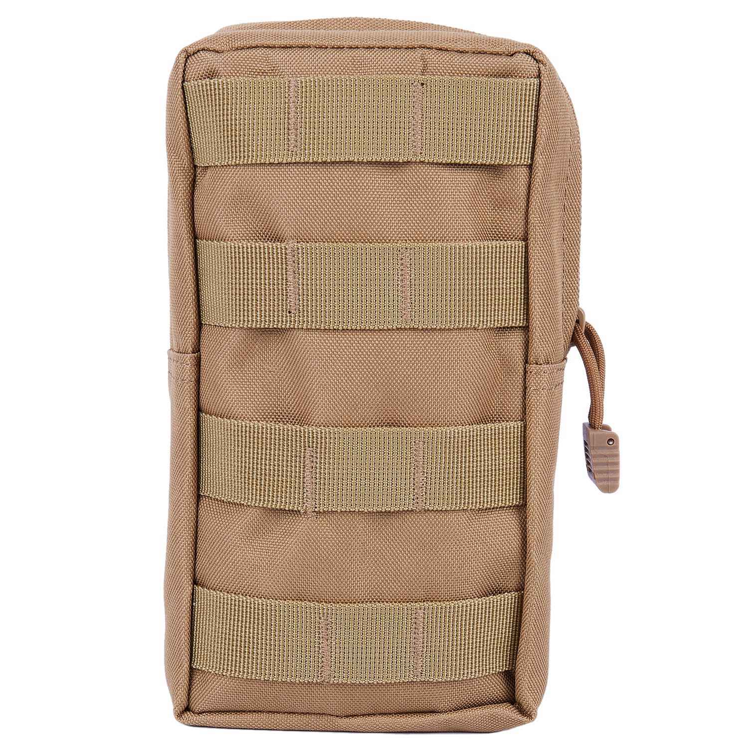 Molle Pouches - Compact Water-resistant Multi-purpose EDC Utility Gadget Gear Hanging Waist Bag Pouch - ebowsos