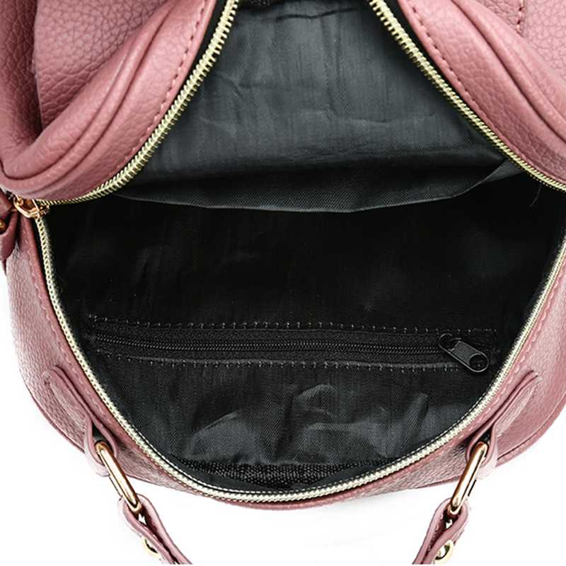 New Leather Pu Handbag Women Handbags Litchi Fashion Ladies Shoulder Bags Hand Bag Woman Messenger Bag - ebowsos