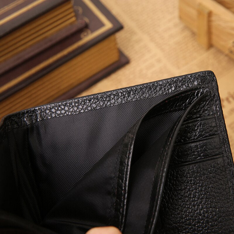 New Men ID Credit Card Holder Wallet Bifold Purse Clutch Pockets Fashion - ebowsos