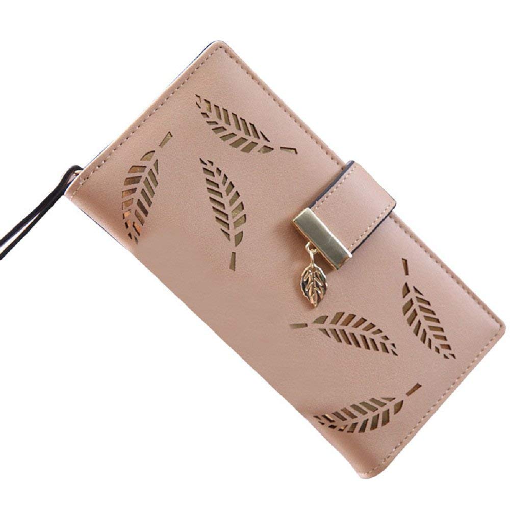New fashion ladies wallet short hollow gold foil wallet large capacity wallet - ebowsos