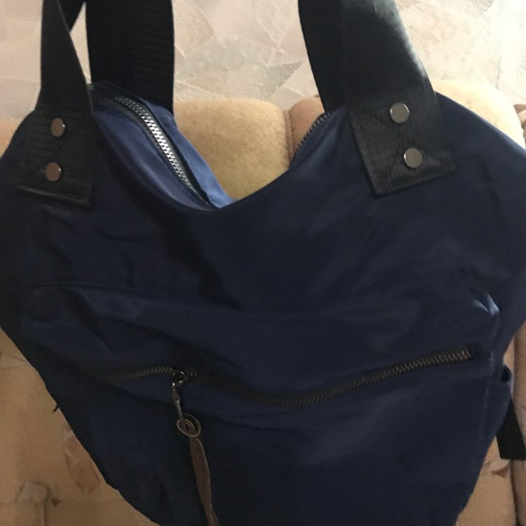 Nylon Backpack Women Casual Backpacks Ladies High Capacity Back To School Bag Teenage Girls Travel Students Mochila Bolsa - ebowsos