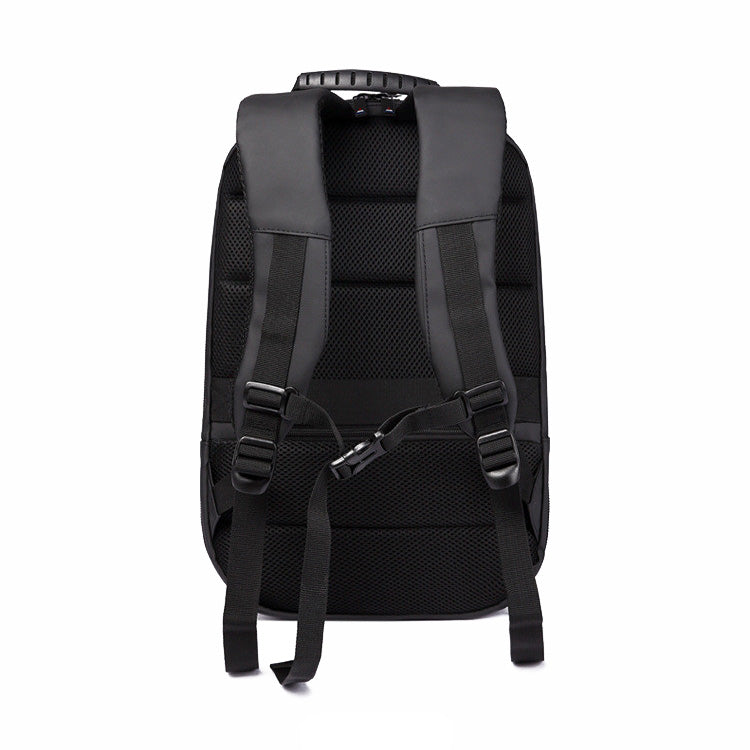 OZUKO Studded Shoulder Bag Male Personality Computer Backpack European And American Large Capacity Travel Backpack - ebowsos