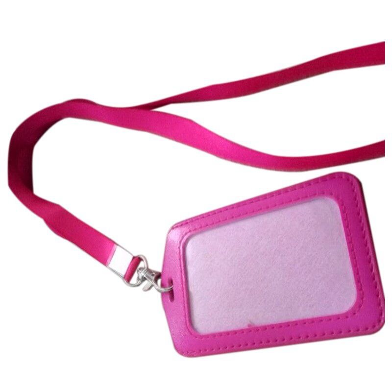 Office Cordon Nylon Vertical Identifier Bag Pink - ebowsos
