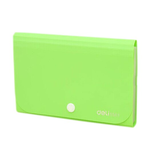 Office Supply Mini Expanding File,Green - ebowsos