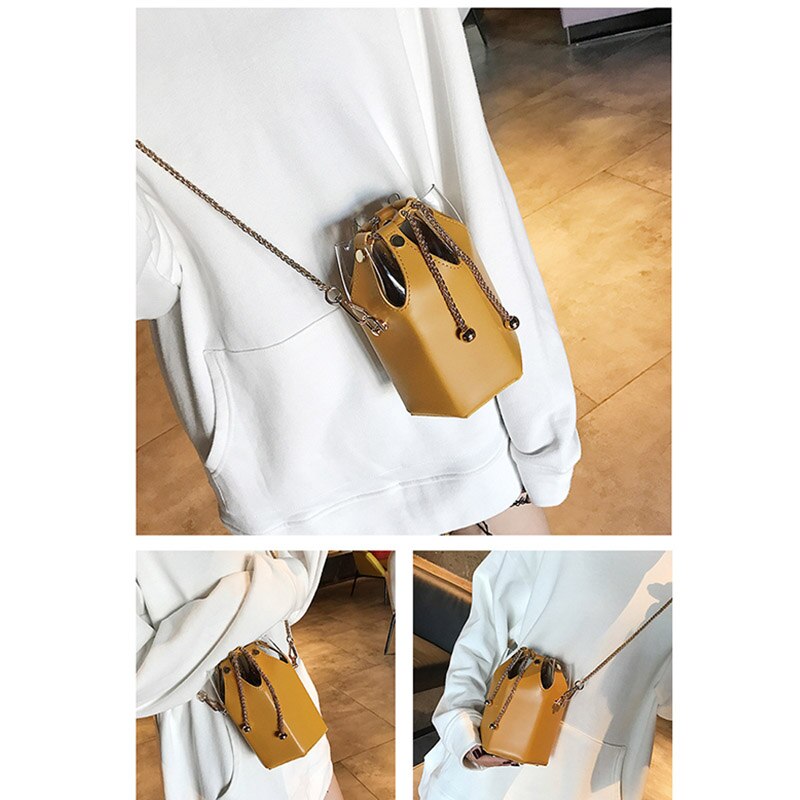 Original Design Female New Trend Of Europe And American Fashion Box Mini Simple Shoulder Bag - ebowsos