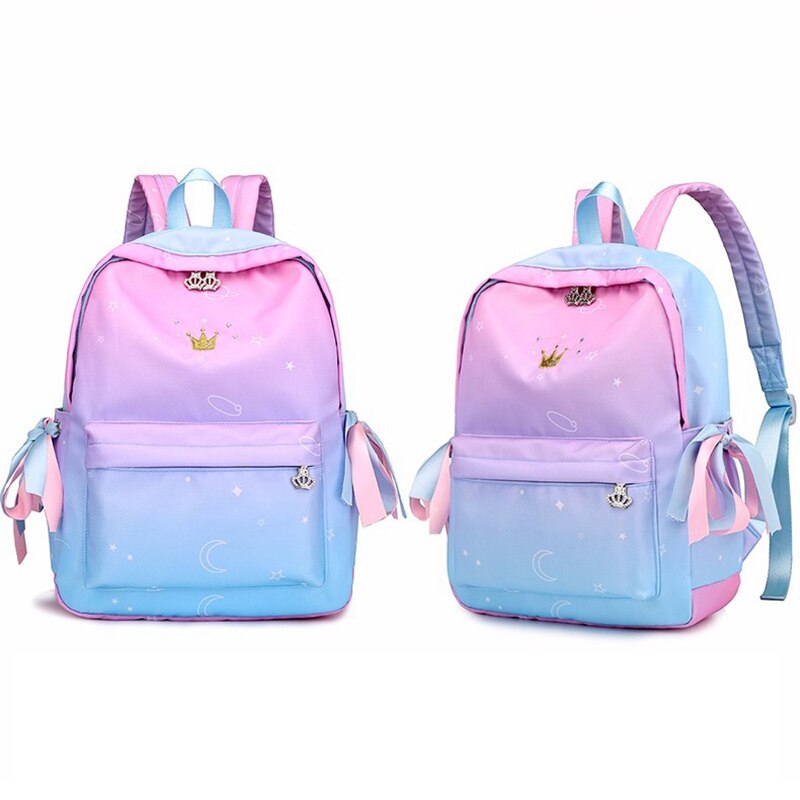 Orthopedic Backpacks School Children Schoolbags For Girls Primary School Book Bag School Bags Printing Backpack - ebowsos