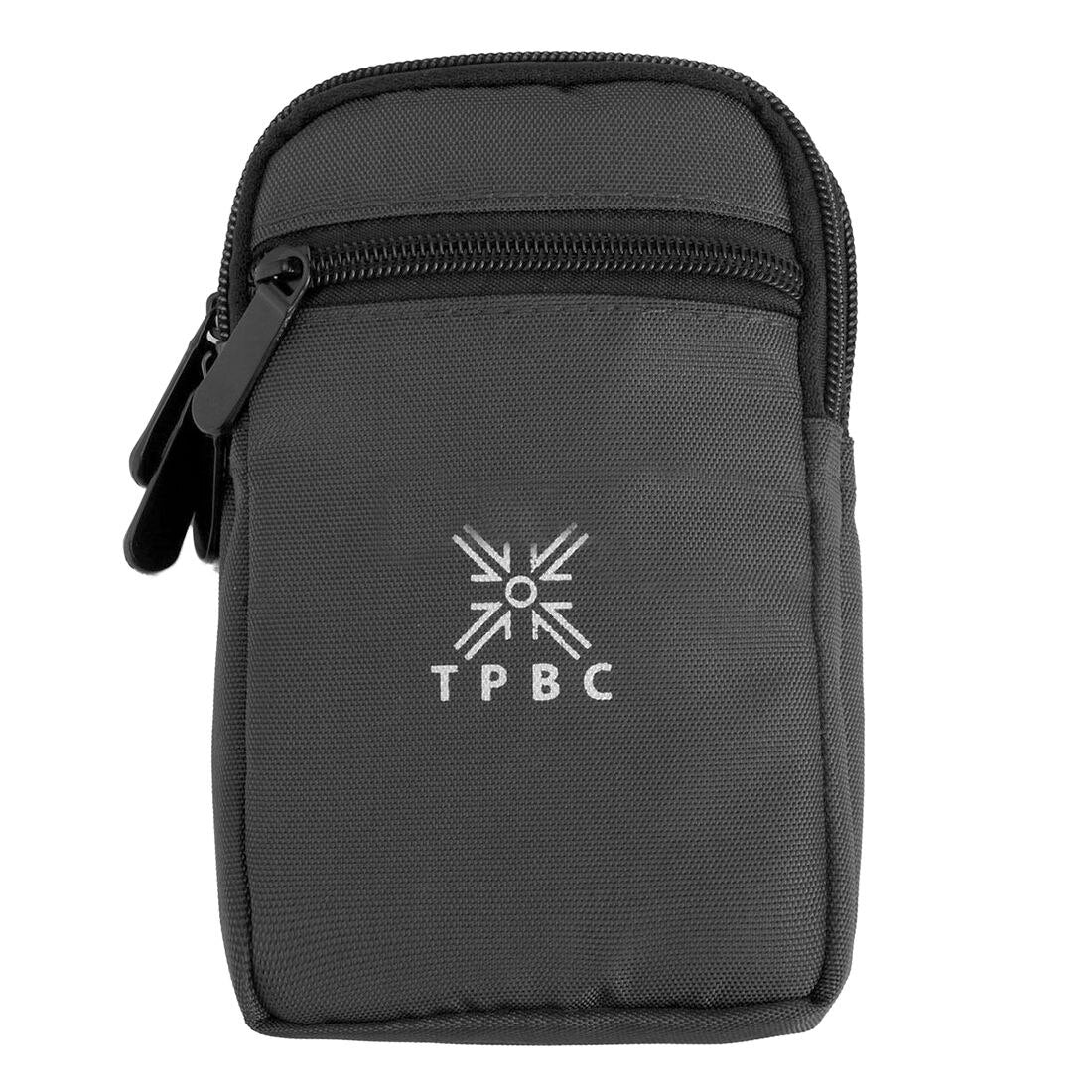 Outdoor Running Pack Waist Belt Phone Pouch Bag, Black - ebowsos