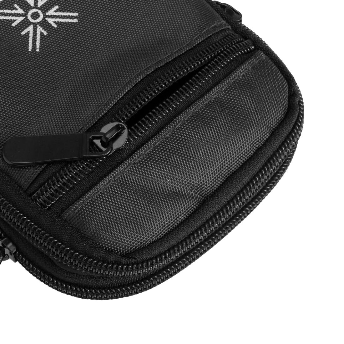 Outdoor Running Pack Waist Belt Phone Pouch Bag, Black - ebowsos