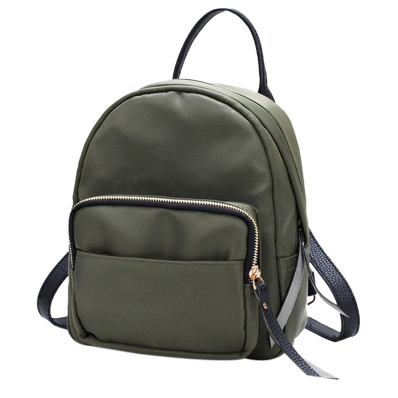Oxford Small Backpack For Women School Backpacks Plaid Mini Casual Daypack Feminine School Bag - ebowsos