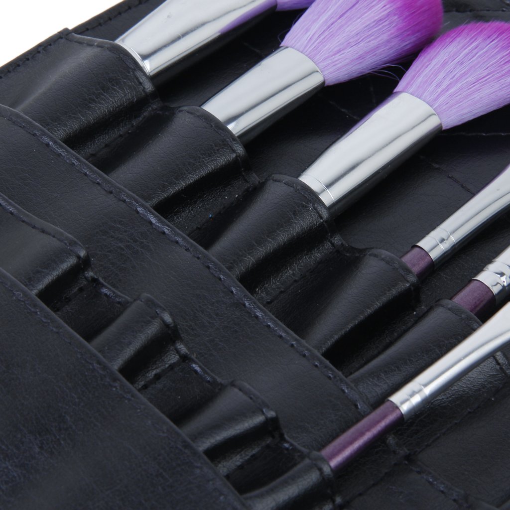 PVC Professional Cosmetic Makeup Brush Apron Bag Artist Belt Strap Holder - ebowsos